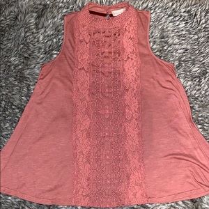 Women’s high neck sleeveless blouse